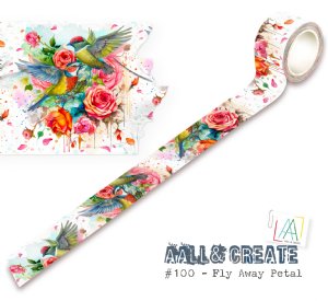 AALL and Create - Washi Tape - Fly Away Petal