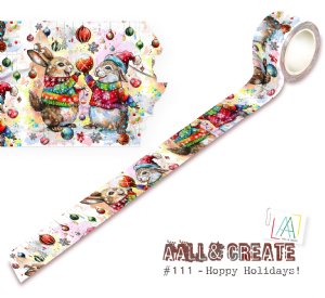 AALL and Create - Washi Tape - Hoppy Holidays!