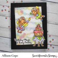 Sweet November - Clear Stamp - Fairwee Happy Birthday