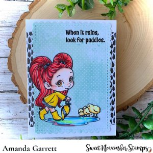 Sweet November - Clear Stamp - Raina