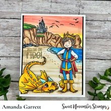 Sweet November - Clear Stamp - Dragon Trio