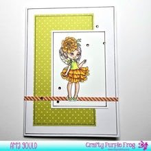 Sweet November - Clear Stamp - October Marigold Fairy