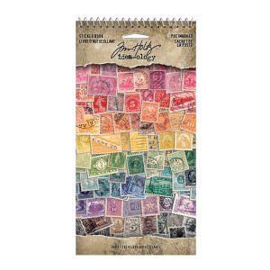 Tim Holtz - Idea-ology - Sticker Book Postmarked