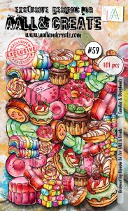 AALL & Create - Ephemera, #59 - Candies & Doughnuts