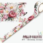 AALL and Create - Washi Tape - #74 - Blooming Splodge