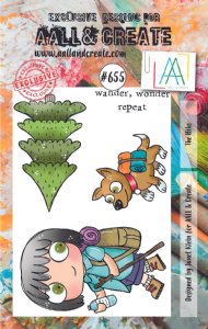 AALL and Create - Clear Stamp Set - The Hike