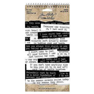 Tim Holtz - Word Stickers - Big Talk Snarky