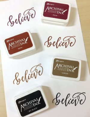 Archival Ink - Mini Ink Pads - Kit 2