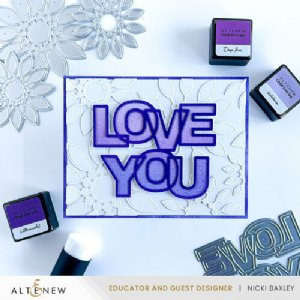 Altenew - Die - Outlined Love You