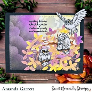 Sweet November - Clear Stamp - Fall is in the Air