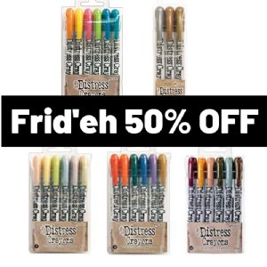 BLACK FRID'eh! - Distress Crayon Bundle