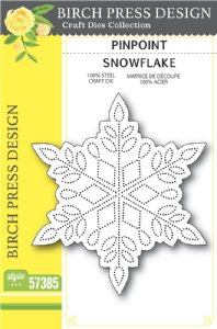 Birch Press Designs - Dies - Pinpoint Snowflake