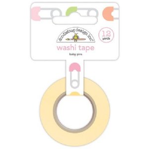 Doodlebug - Washi Tape - Baby Pins