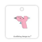 Doodlebug Design - Collectible Pin - Glue Gun