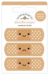 Doodlebug Design - Doodle-pops 3D Cardstock Sticker - All Better