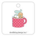 Doodlebug Design - Collectible Pin - Christmas Cocoa