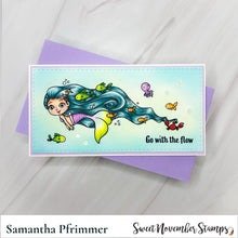 Sweet November - Clear Stamp - Go with the flow