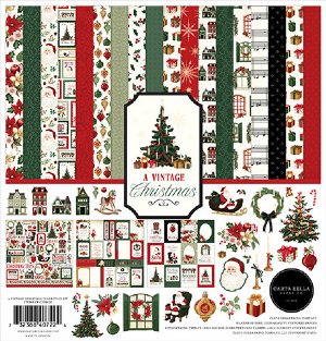 Echo Park - 12X12 Collection Kit - A Vintage Christmas