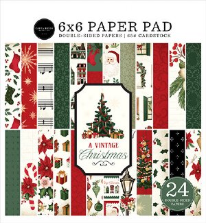 Echo Park - 6X6 Paper Pad - A Vintage Christmas