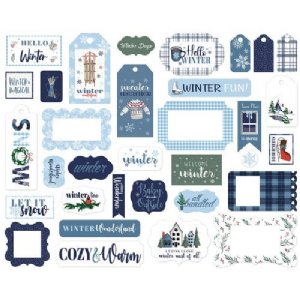 Carta Bella - Frames & Tags -  Winter Time