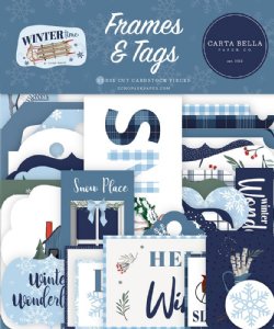 Carta Bella - Frames & Tags -  Winter Time