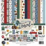 Echo Park - 12X12 Collection Kit - Let's Go Travel