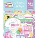 Echo Park - Frames & Tags -  Make A Wish Birthday Girl