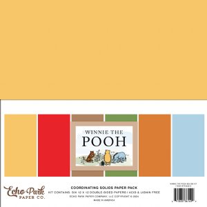 Echo Park - 12X12 Solids Kit - Winnie The Pooh