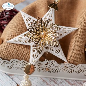 Elizabeth Craft - Dies - Joyous Ornament - Stars 2