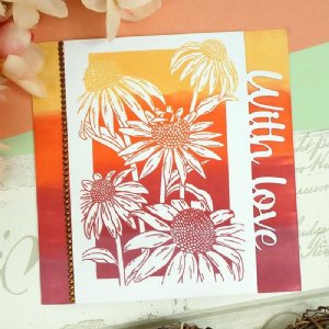 Hunkydory Crafts - For the Love of Stamps - Coneflower Delights