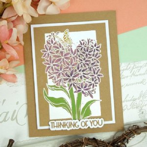 Hunkydory Crafts - For the Love of Stamps - Sweet Hyacinths