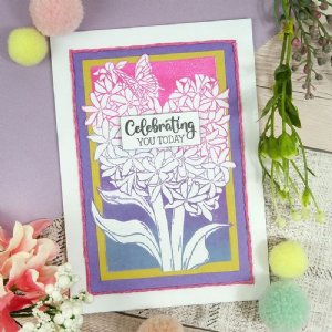 Hunkydory Crafts - For the Love of Stamps - Sweet Hyacinths