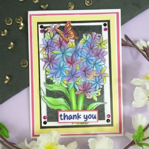 Hunkydory Crafts - For the Love of Stamps - Sweet Hyacinths