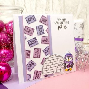 Hunkydory Crafts - For the Love of Stamps - Playful Penguins