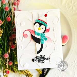 Hero Arts - Dies - Peeking Penguin