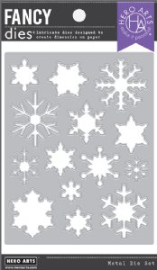 Hero Arts - Dies - Snowflake Patterned Cover