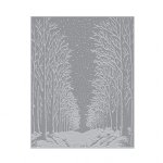 Hero Arts - Letterpress and Foil - Snowy Night