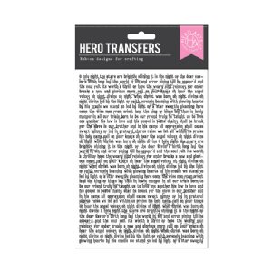 Hero Arts - Rub on Transfers - Holiday Collage