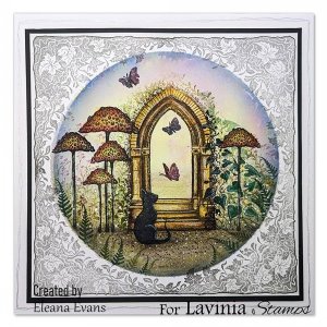 Lavinia - Clear Stamp - Arch of Angels