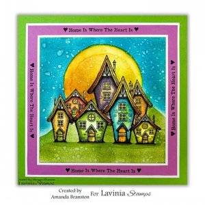 Lavinia Stamps - Clear Stamp - Woodland Cottages