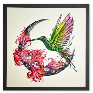 Lavinia Stamps - Clear Stamp - Hummingbird Large