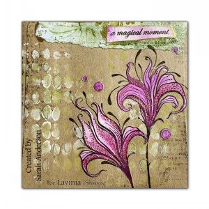 Lavinia Stamps - Clear Stamp - Flower Divine 1