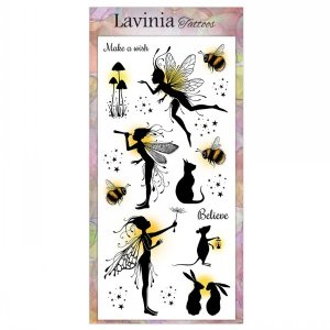 Lavinia Stamps - Temporary Tattoo - Fairies and Bees