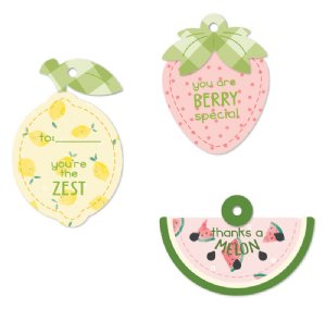 Lawn Fawn - Die - Fruit Tiny Tags