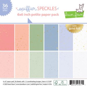 Lawn Fawn - 6x6 - Spiffier Speckles