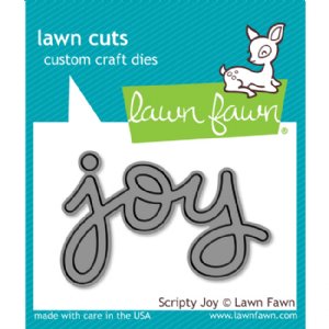 Lawn Fawn - Dies - Scripty Joy Dies