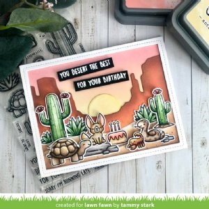 Lawn Fawn - Clear Stamp - Critters in the Desert