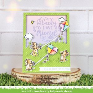 Lawn Fawn - Clear Stamp - Whoosh, Kites!