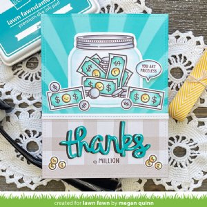 Lawn Fawn - Clear Stamp - How You Bean? Money Add-On