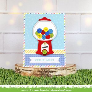 Lawn Fawn - Dies - Build-A-Gumball Machine